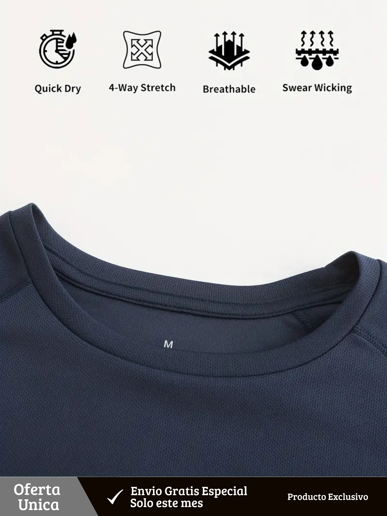 Pack x5 camisetas Dama (MQT)