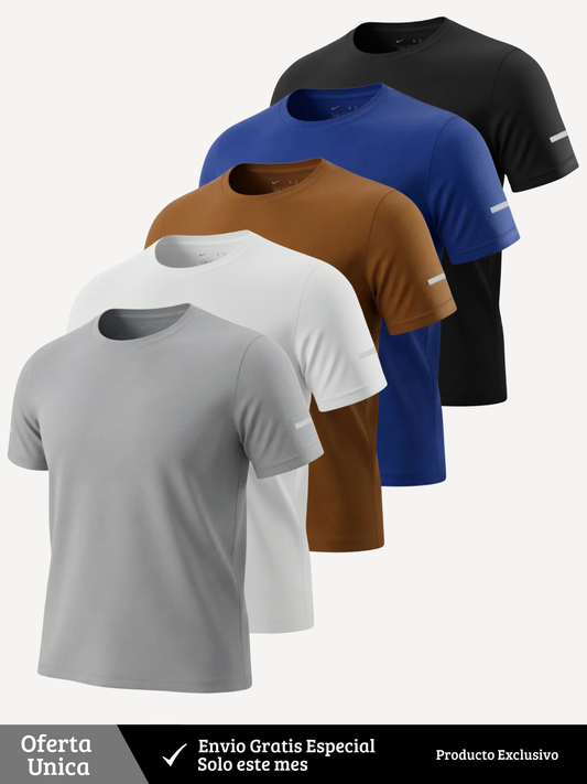 Pack x5 camisetas Caballero (MQT)